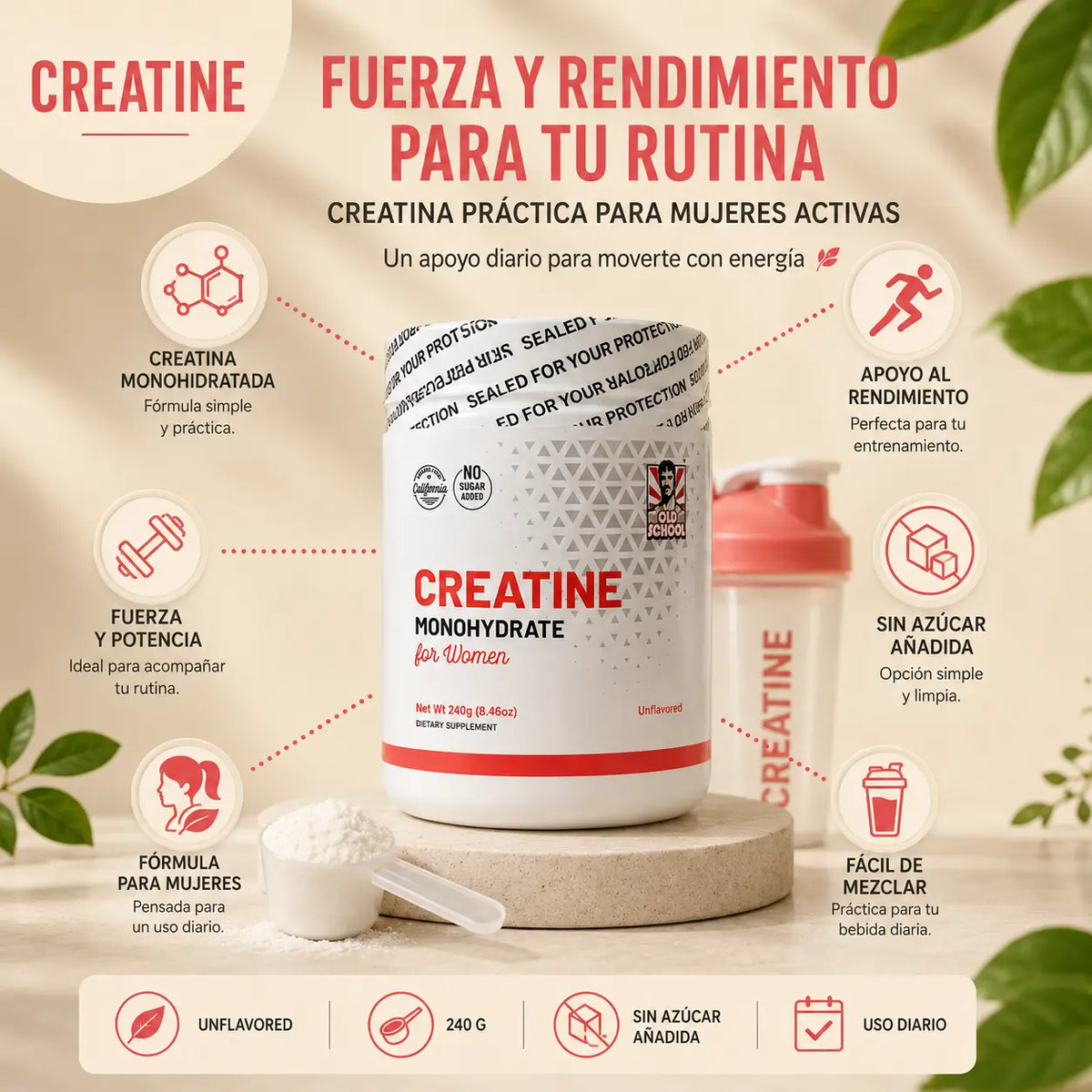 HerCreat — Fuerza y Recuperación